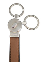Load image into Gallery viewer, Salvatore Ferragamo Brown Key Holder / Key Ring MSRP $390
