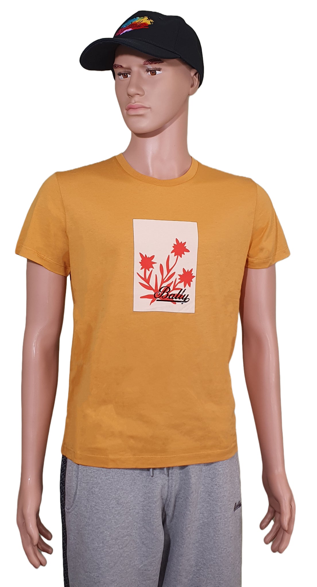 T-shirt nuova Bally verde con logo Bally in cotone taglia M prezzo al T-shirt nuova Bally verde con logo Bally in cotone taglia M prezzo al