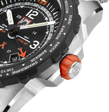 Load image into Gallery viewer, LUMINOX Bear Grylls Survival Men&#39;s XB.3762 Pilot Watch In Silver/Black 45mm
