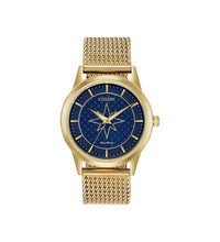 Load image into Gallery viewer, Citizen FE7062-51W Unisex Captain Marvel Blue Dial 40mm Watch MSRP $375
