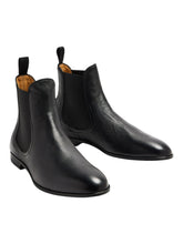 Load image into Gallery viewer, Bally Westley 6308909 Men's Black Deer Grained Boots MSRP $1250
