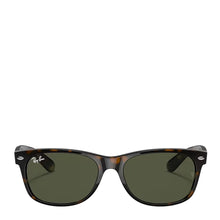 Load image into Gallery viewer, Ray-Ban RB2132 902L New Wayfarer Polished Tortoise G-15 Green 55-18-145
