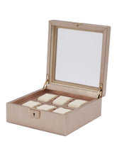 Load image into Gallery viewer, Wolf 1834 Palermo 6 Piece Watch Box Rose Gold - 213816
