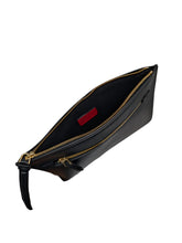 Load image into Gallery viewer, Salvatore Ferragamo Firenze Men's 728058 Black Clutch MSRP $850
