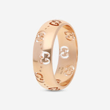 Load image into Gallery viewer, Gucci Icon 18K Rose Gold Band Ring YBC8043350020 MSRP $1,850
