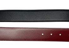 Load image into Gallery viewer, Bally 6302244 Men&#39;s Mirror Buckle Adjustable Reversible Black Belt EU 120/US 47 MSRP $510
