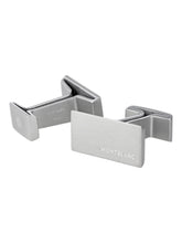 Load image into Gallery viewer, Montblanc 114760 Men's Stainless Steal Rectangular Cufflinks MSRP $335
