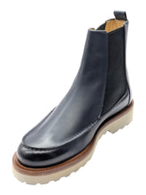 Load image into Gallery viewer, Bally Noiry 6300422 Men's Midnight Leather Boots MSRP $896
