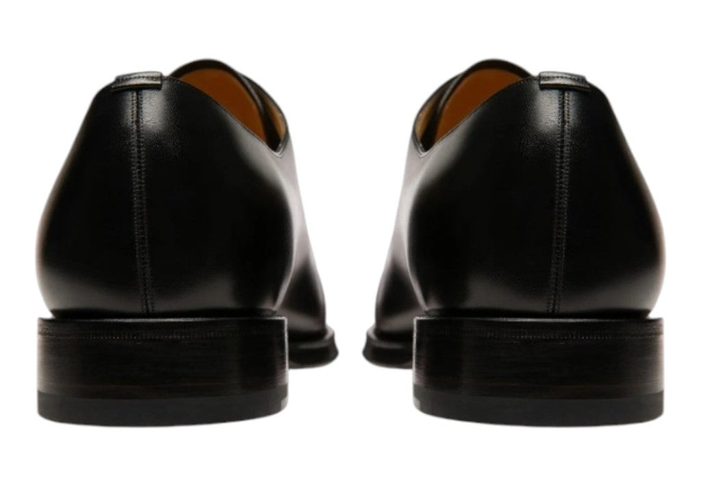 Bally Oxford men black shoes Size 8.5 Bally Scolder 6223074 Mens Black Calf Shiny Leather Oxford  main image 4