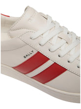 Load image into Gallery viewer, Bally Tyger 6308133 Men's White Leather Sneakers MSRP $728
