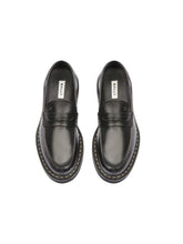 Load image into Gallery viewer, Bally Necko 6304567 Men's Black Leather Loafers Shoes MSRP $790

