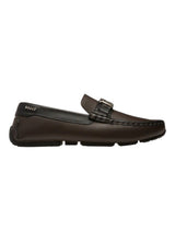 Load image into Gallery viewer, Bally Peyton Men&#39;s Ebony Brown Leather Drivers Size 12 MSRP $720
