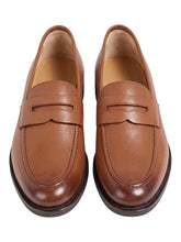 Load image into Gallery viewer, Bally Wekor-R 6306781 Men's Cuero Leather Penny Loafers MSRP $1100
