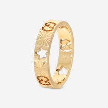 Load image into Gallery viewer, Gucci Icon 18K Yellow Gold Band Ring YBC727729001 MSRP $1,500
