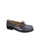 Load image into Gallery viewer, Bally Rimion 6305317 Men's Black Leather Boat Loafers MSRP $825
