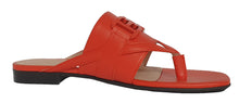 Load image into Gallery viewer, BALLY Elia 6302987 Ladies Orange River Calf Leather Flats MSRP $552
