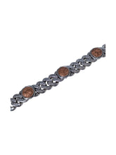 Load image into Gallery viewer, Konstantino Sterling Silver &amp; Copper Coin Bracelet BMK4362-373 MSRP $1725
