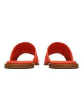 Load image into Gallery viewer, Bally Sabian 6303341 Men&#39;s Orange River Leather Slide Sandals MSRP $630
