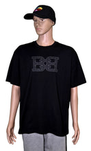 Load image into Gallery viewer, Bally 6300144 Men&#39;s Black 100% Cotton B-Chain Print T-Shirt MSRP $300
