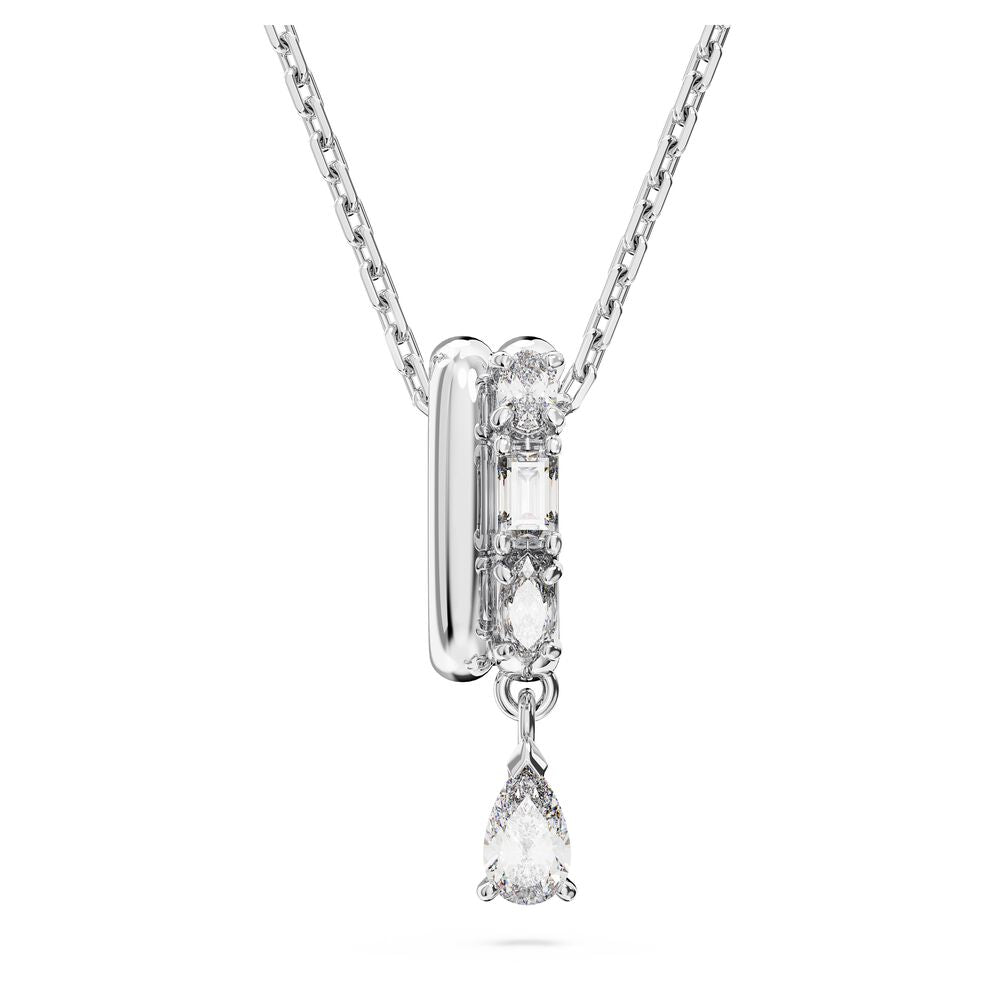 Swarovski Dextera 5671819 Rhodium Plated & Crystal Pendant Necklace MSRP $119