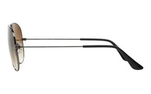 Load image into Gallery viewer, Ray-Ban RB3025 004/51 Gunmetal Aviator Gradient Light Brown 58-14-135
