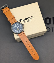 Load image into Gallery viewer, Shinola Detroit Men's The Runwell 47mm S0120223880 Blue Dial Watch MSRP $650
