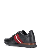 Load image into Gallery viewer, NEW Bally Astel 6231537 Men&#39;s Black Calf Plain Leather Sneakers MSRP $595
