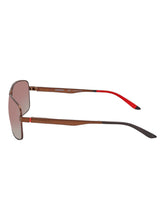 Load image into Gallery viewer, New Carrera Mens Polarized Sunglasses 8014S NLX Brown 61mm + Case 8014/S Aviator
