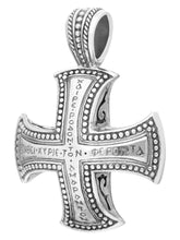 Load image into Gallery viewer, Konstantino Sterling Silver Dare Cross Pendant &amp; Chain STKJ201-131 MSRP $667
