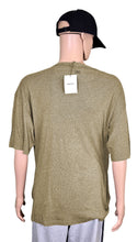 Load image into Gallery viewer, Bally 6239959 Men&#39;s Olive Green Cotton /Cashmere T-Shirt Size XX Large
