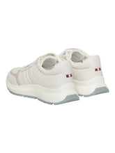 Load image into Gallery viewer, Bally Dessye-T 6300146 Men's White/Bone Plain Leather Sneakers MSRP $650

