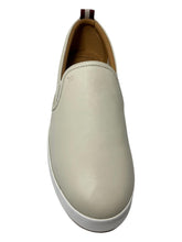 Load image into Gallery viewer, Bally Hinka 6211667 Ladies Bone Lamb Leather Sneakers MSRP $450
