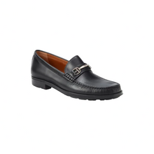 Load image into Gallery viewer, Bally Simpler Men&#39;s 6230241 Black Leather Loafer MSRP $615 NEW
