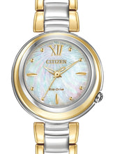 Load image into Gallery viewer, Citizen Eco-Drive L Sunrise Mother-of-Pearl EM0337-56D Ladies Watch MSRP$375
