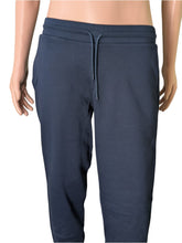 Load image into Gallery viewer, Bally 6301250 Women's Blue Navy Cotton Sweatpants MSRP $360

