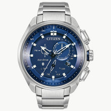 Load image into Gallery viewer, Citizen BZ1021-54L Men's Eco-Drive Proximity Pryzm Blue Dial 48 mm Watch MSRP $695
