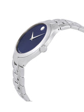 Load image into Gallery viewer, Movado Collection 0606369 Men's Blue Dial 38 mm Watch MSRP $995
