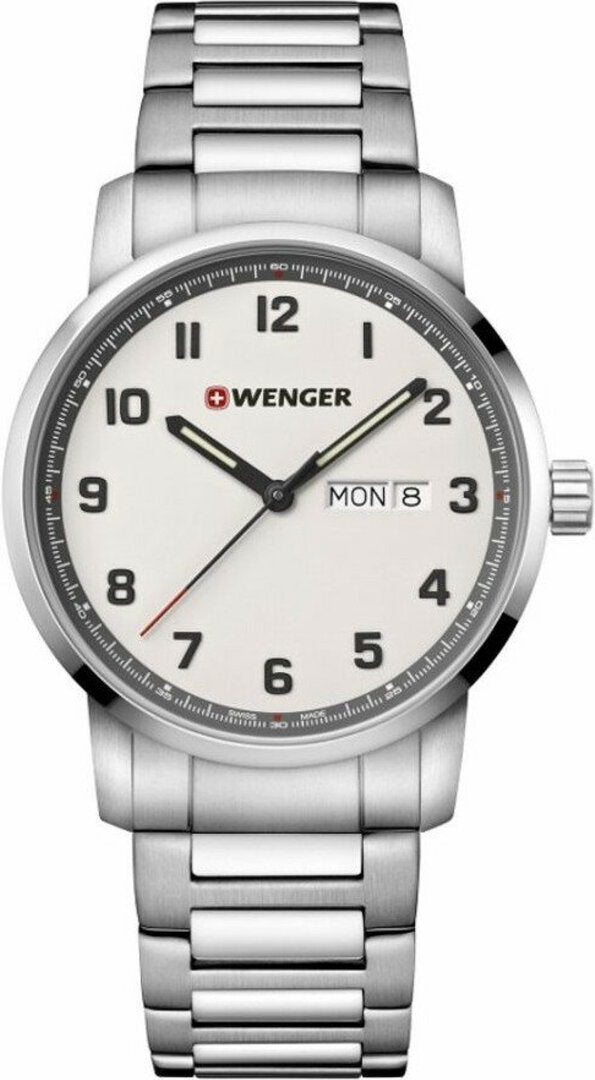 Wenger Swiss Army Men's 01.1541.120 Attitude Stainless Steel Watch 42mm