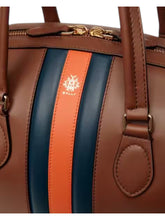 Load image into Gallery viewer, Bally 6310599 Beckett Multicuero Leather Weekender Duffle Bag MSRP $2900
