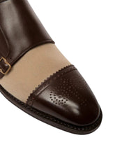 Load image into Gallery viewer, Bally Skylor-T 6306759 Men's Ebano Monk-Strap Shoes MSRP $1050

