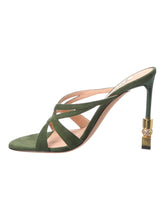 Load image into Gallery viewer, Bally Carolyn 6304288 Squad Strappy Slip On Leahter Sandals MSRP $1200
