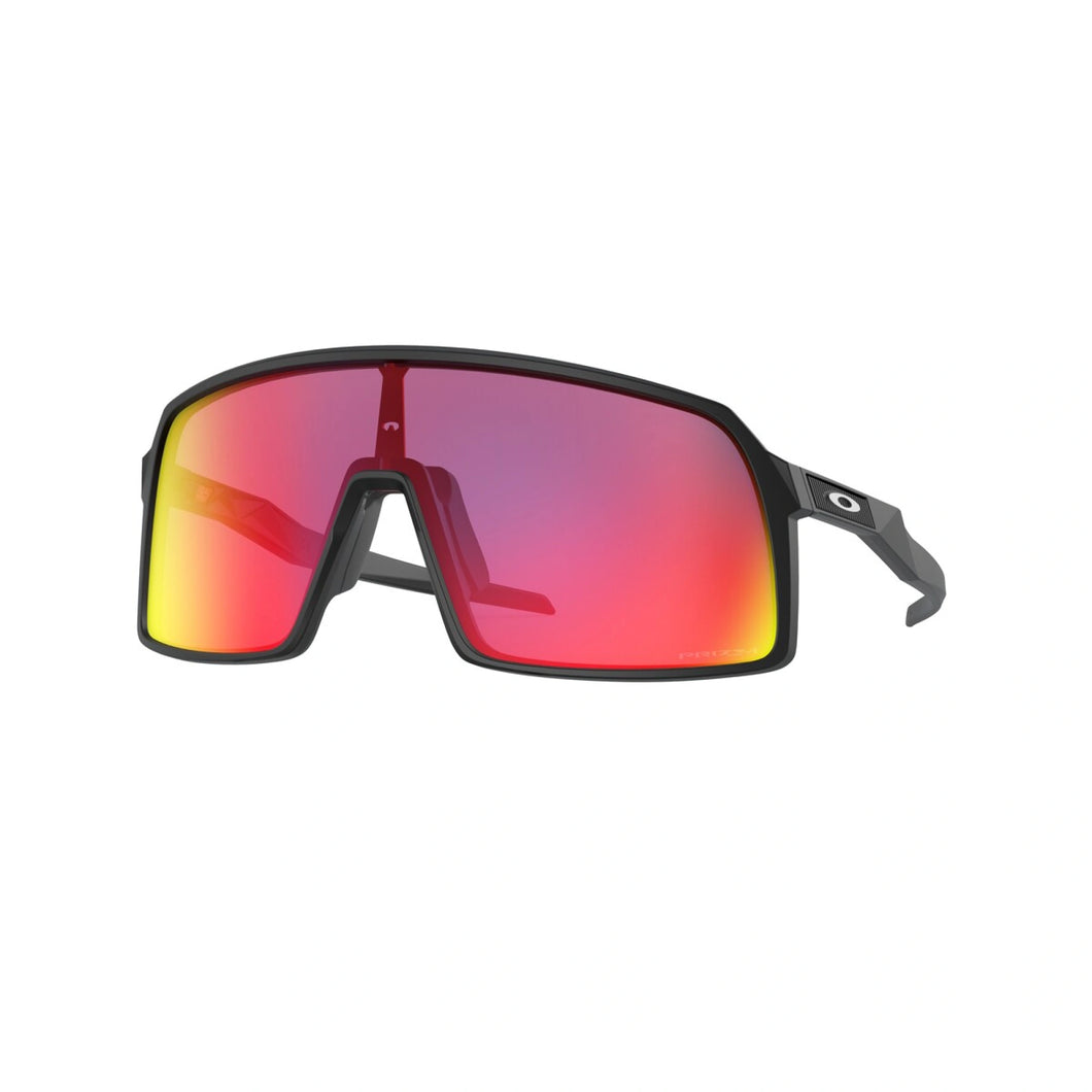 NEW OAKLEY Men's Sutro 9406-08 Prizm Road Lens Black Frame Sunglasses MSRP $183