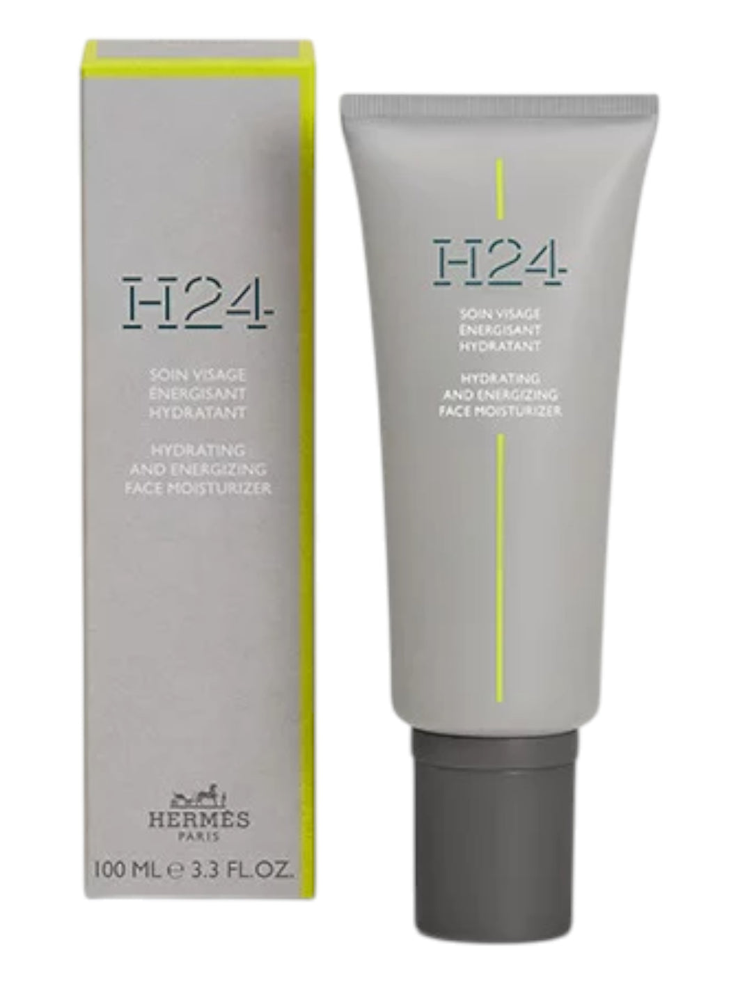 Hermes H24 Hydrating and Energizing Face Moisturizer 3.3 oz / 100 ml For Men
