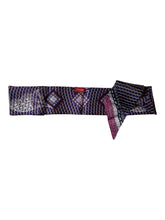 Load image into Gallery viewer, Baccarat 2810800 Ladies Louxor Twill Silk Purple Band MSRP $170
