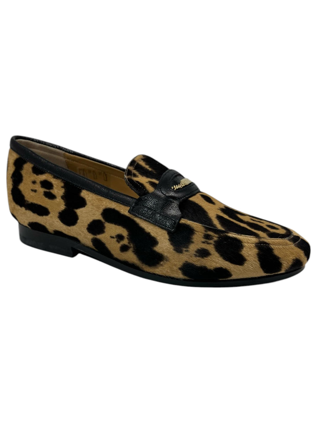 Bally Pesek 6305967 Men's Multideserto Leopard Print Haircalf Loafers MSRP $950