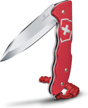 Load image into Gallery viewer, Victorinox Hunter Pro Red Alox Pocket Knife with Lanyard &amp; Lock Blade 0.9415.20
