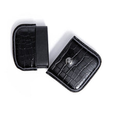 Load image into Gallery viewer, Rapport London Director's Range Leather Business Card Holder in Black D338
