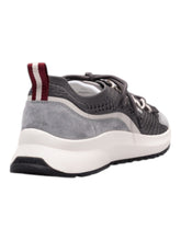 Load image into Gallery viewer, Bally Daryel 6310413 Men's Lapis Mesh &amp; Leather Sneakers MSRP $795
