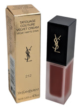 Load image into Gallery viewer, Yves Saint Laurent Tatouage Couture Velvet Cream #212 Rouge Rebel MSRP $45
