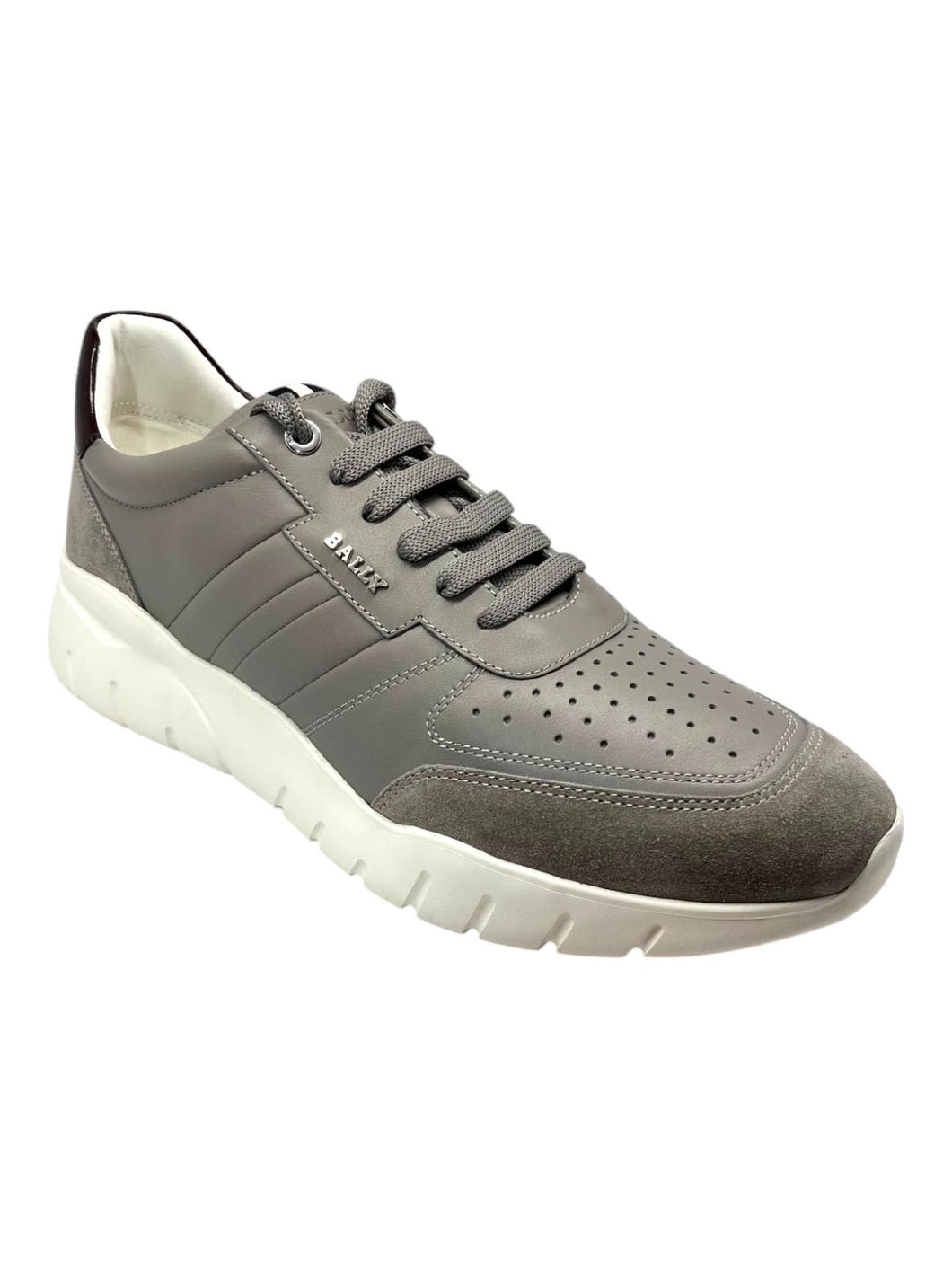 Bally Birgy 6239572 Men's Sasso Calf Suede Leather Sneakers Size 12 MSRP $508